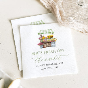 Fresh Off The Market Farmers Market Brautparty Serviette