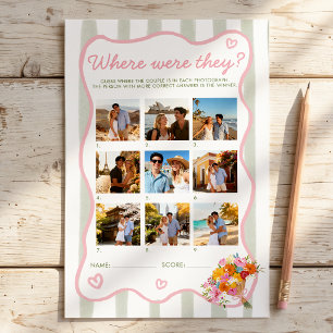 Fresh Off the Market Florales Brautparty-Spiel