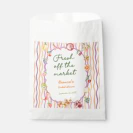 Fresh Off The Market Whimsical Bridal Shower Geschenktütchen
