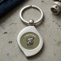 Fresh Off The Wall: Bold Graffiti Monogram "F"