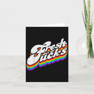 Fresh Out of Fors Funny Sarcasm Fresh Out of Fors Karte