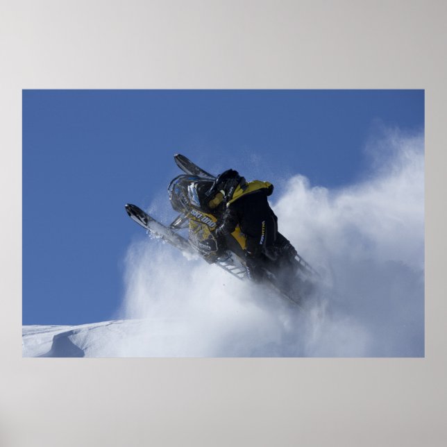Fresh Pow Print Poster (Vorne)