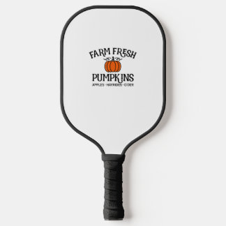 Fresh Pumpkins Äpfel Hayrides Cider Thanksgi Pickleball Schläger