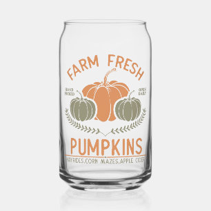 Fresh Pumpkins Hand Pickup Dosenglas