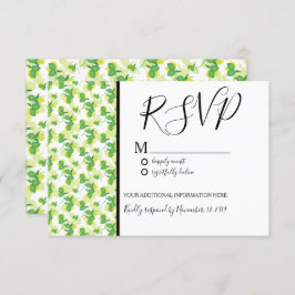 Fresh Silo Lemon Limon Seamless Pattern Hochzeit Einladung