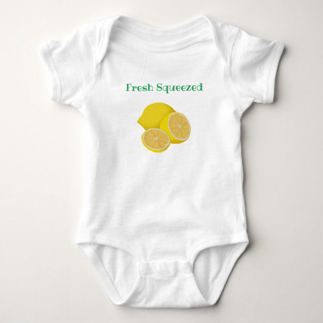 Fresh Squeeeeze Lemons Individuelle Name Shirt (Vorderseite)