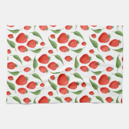 Fresh Strawberry Pattern Kitchen Towel Geschirrtuch
