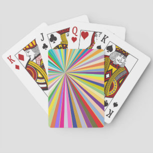 Fresh striped background spielkarten