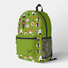 Fresh Sushi Bedruckter Rucksack