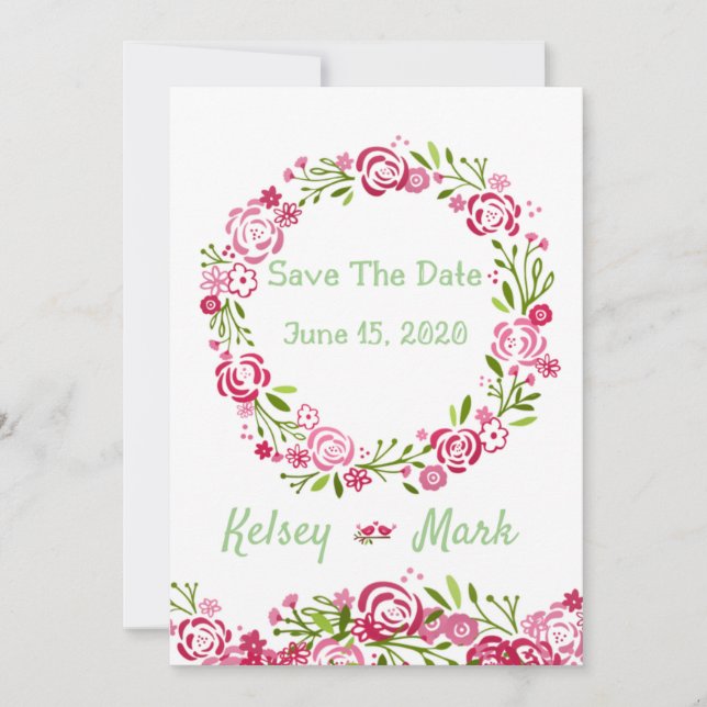 Fresh & Sweet Save The Date (Vorderseite)