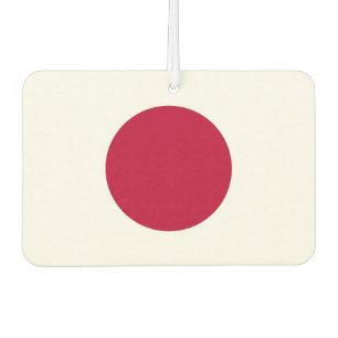 Fresheners der Autoluft mit der Flagge Japans Autolufterfrischer