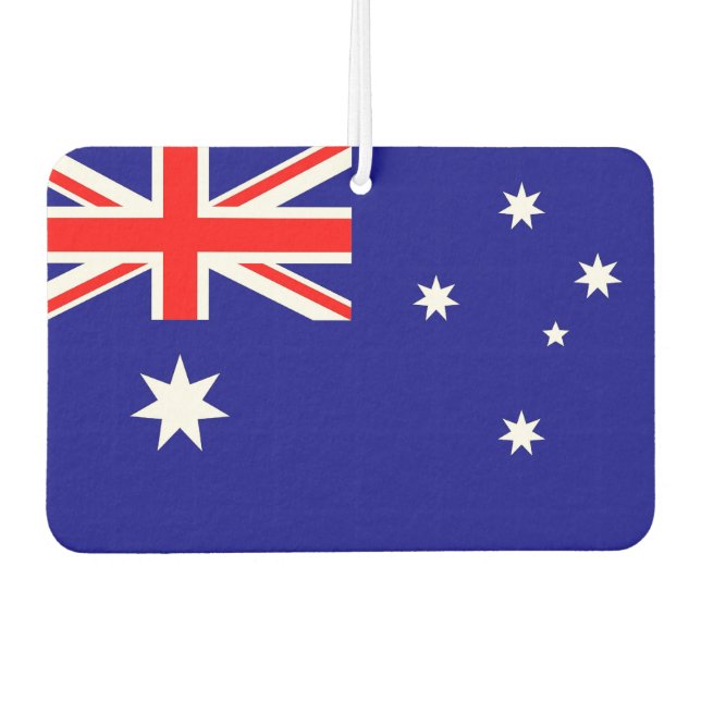 Fresheners der Autoluft mit Flagge Australiens Autolufterfrischer (Vorderseite)