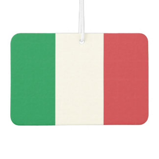 Fresheners der Luft mit der Flagge Italiens Autolufterfrischer