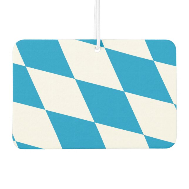 Fresheners mit der Flagge Bayerns Autolufterfrischer (Vorderseite)