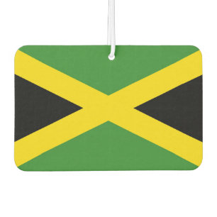 Fresheners von der Autofahrt mit der Flagge Jamaik Autolufterfrischer