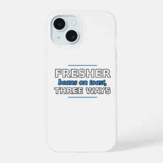 Fresher: Bohnen auf Toast, drei Arten Handyhülle iPhone 15 Hülle