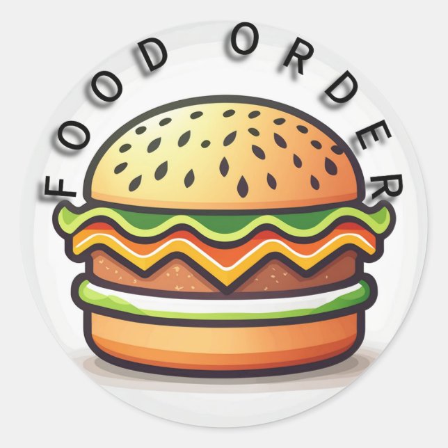 Freshly Made Runder Aufkleber (Vorderseite)