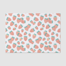 Freshly Picked Strawberries Seidenpapier