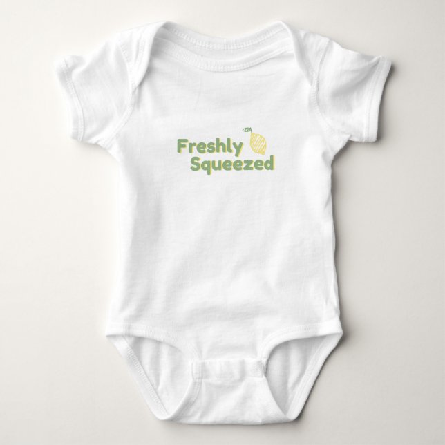 Freshly Squeeze Baby Strampler (Vorderseite)