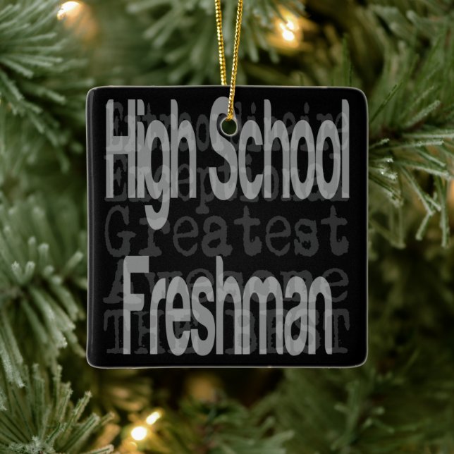 Freshman Extraordinaire Keramikornament (Baum)