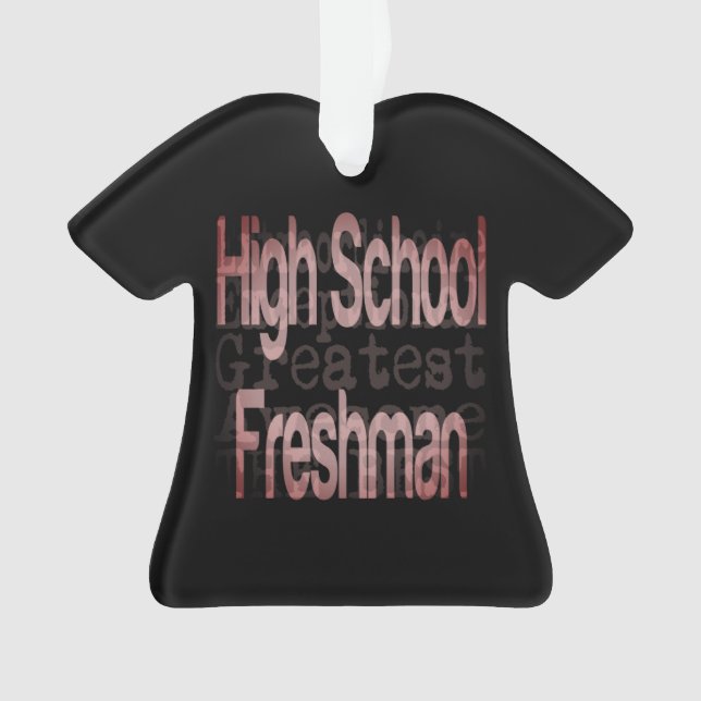 Freshman Extraordinaire Ornament (Vorderseite)