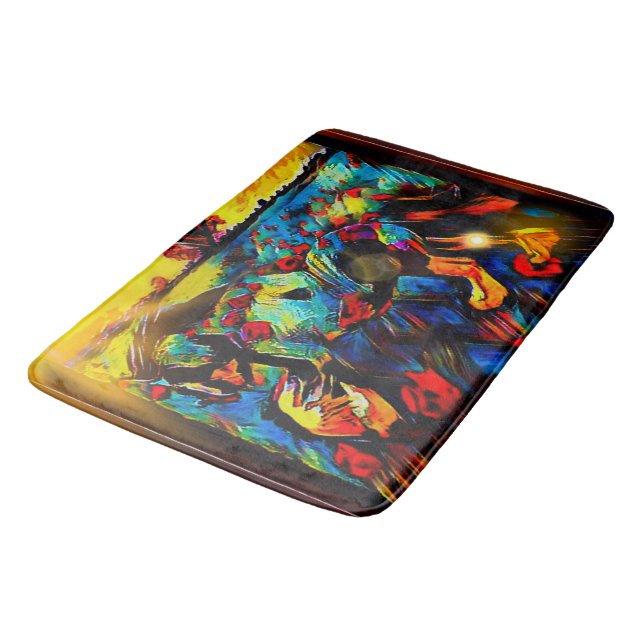 Freshtastic Horse 01-01 Badematte (Schrägansicht)