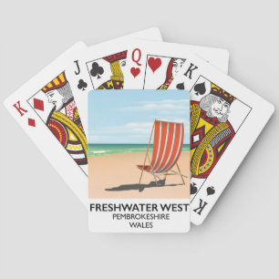 Freshwater West Pembrokeshire Wales Spielkarten