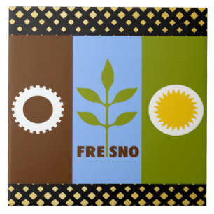 Freskenflagge Fliese