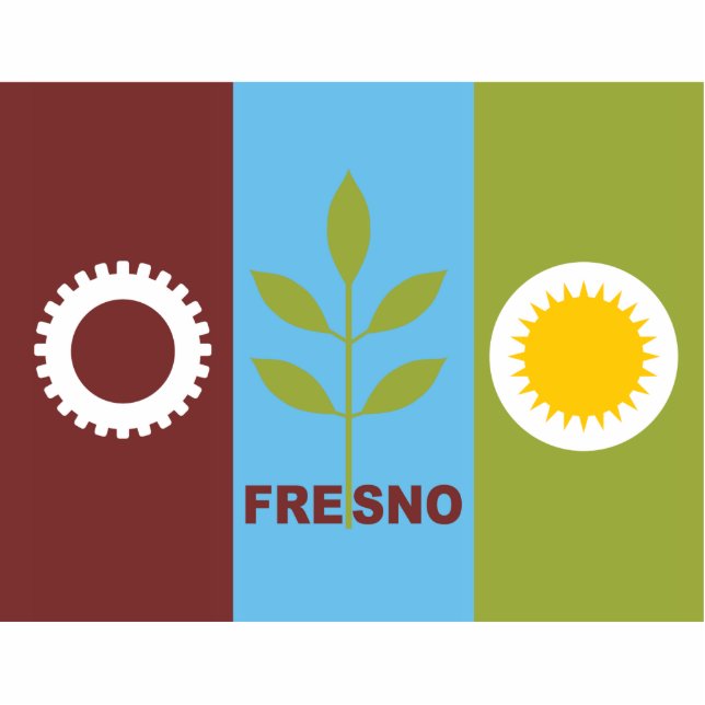 Freskenflagge Freistehende Fotoskulptur (Vorne)
