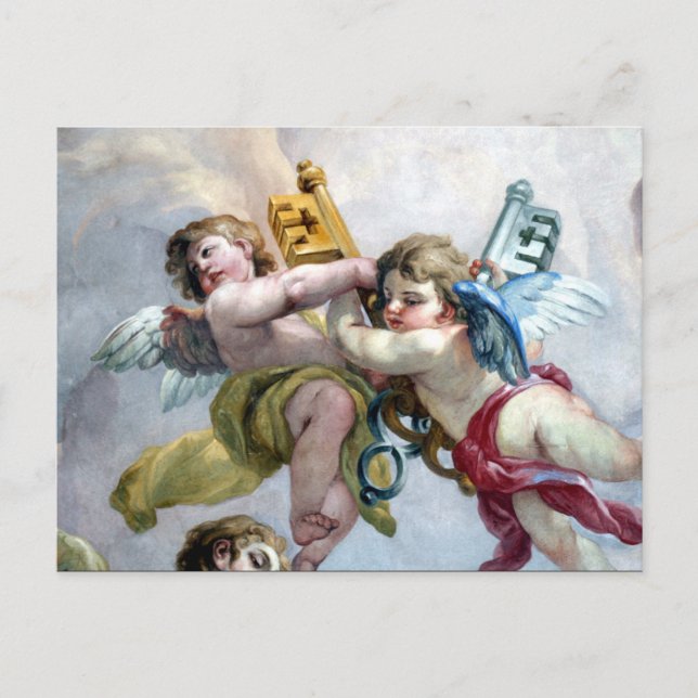 Freskenschlüssel Postkarte (Vorderseite)