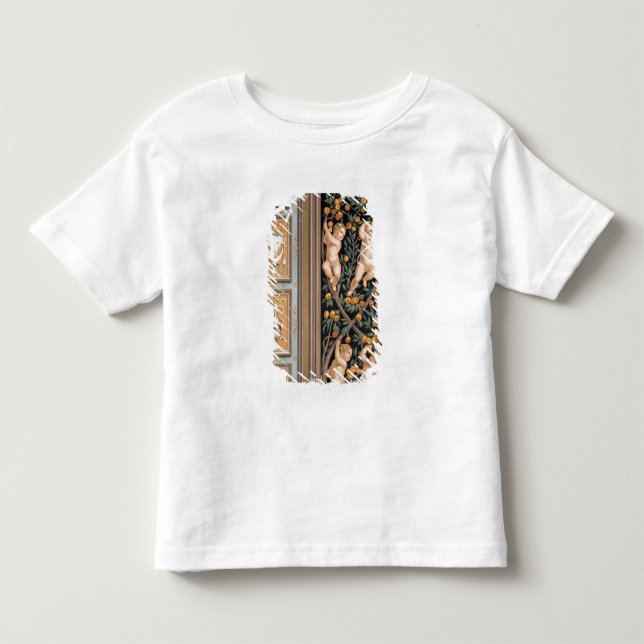 Fresko der Amoren von der Kirche von St. Kleinkind T-shirt (Vorderseite)
