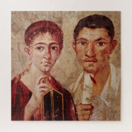 Fresko des Baker Terrentius Neo und seine Ehefrau
