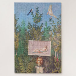 Fresko einer Gartenlandschaft, Pompeji