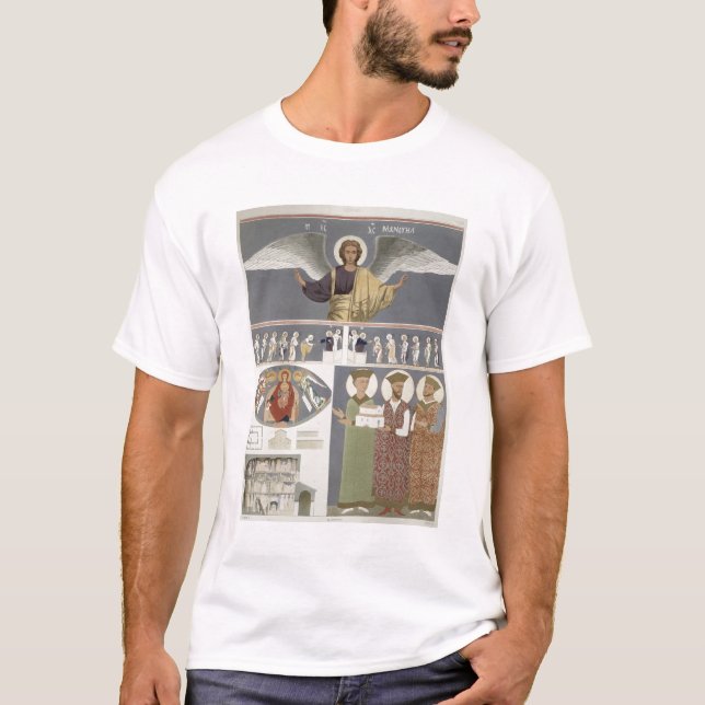 Freskos von der orthodoxen Kirche von Nekrssi nahe T-Shirt (Vorderseite)