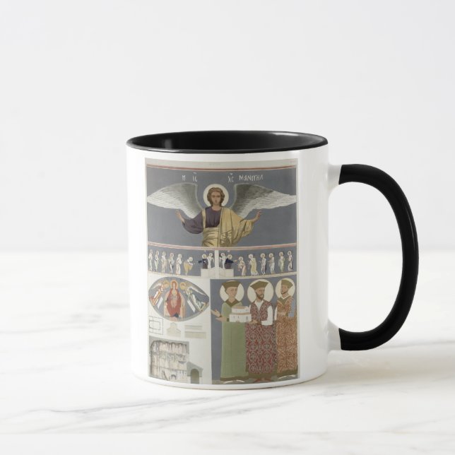 Freskos von der orthodoxen Kirche von Nekrssi nahe Tasse (Rechts)