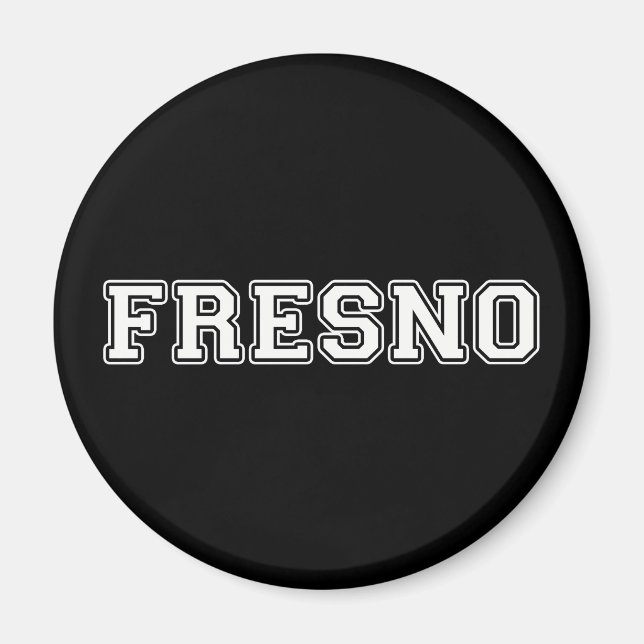 Fresno California Magnet (Vorne)
