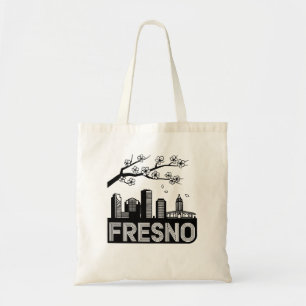 Fresno City California USA Tragetasche
