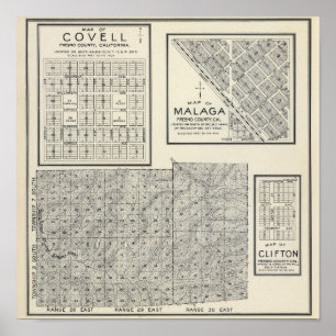 Fresno County, California 22 Poster