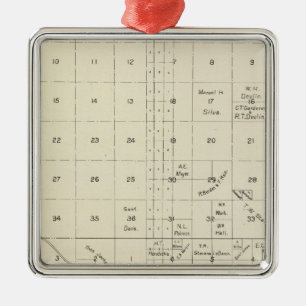 Fresno County, Kalifornien 20 Ornament Aus Metall