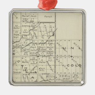 Fresno County, Kalifornien 35 Ornament Aus Metall