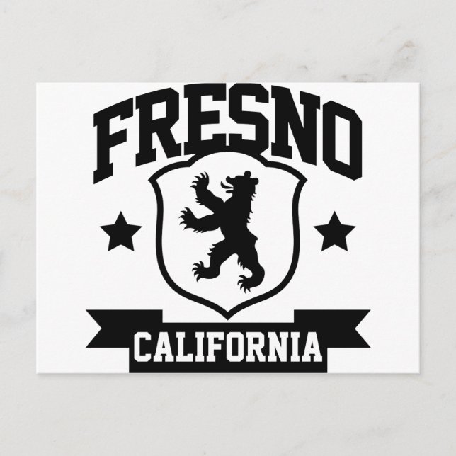 Fresno Heraldry Postkarte (Vorderseite)