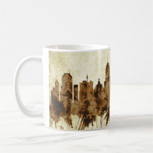 Fresno Kalifornien Cityscape Kaffeetasse