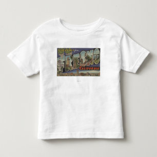 Fresno, Kalifornien - große Buchstabe-Szenen Kleinkind T-shirt