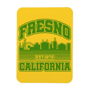 Fresno, Kalifornien Magnet