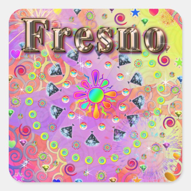 Fresno Lucky Golden Sticker (Vorderseite)