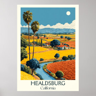 Fresno Pinakothek Züst Central Valley Poster