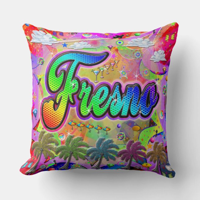 Fresno Vista Express Pillow Kissen (Vorderseite)