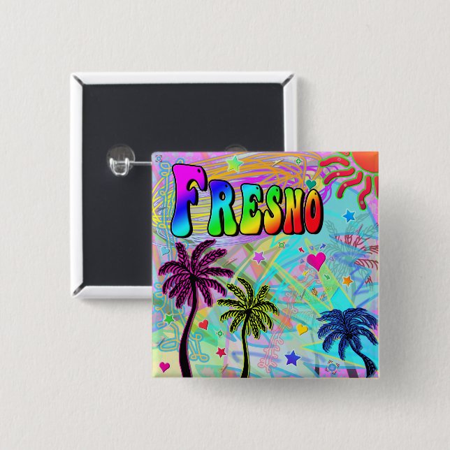 Fresno Vivid Romance Button (Vorne & Hinten)