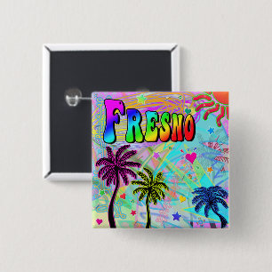 Fresno Vivid Romance Knopf Button