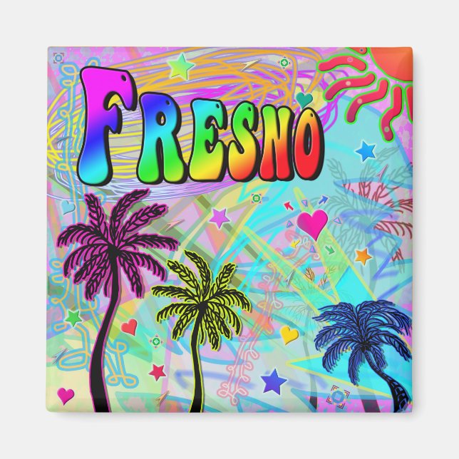 Fresno Vivid Romance Magnet (Vorne)